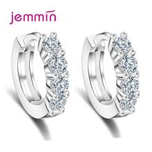 New Arrival 925 Sterling Silver Luxury Statement Earring For Women Girls CZ Cubic Zirconia Fashion Jewelry Wholesale 2024 - buy cheap