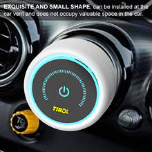 5W Auto White Portable Air Purifier USB Rechargable Air Cleaner For Car Remove Formaldehyde Car Interior Accessories For Travel 2024 - buy cheap