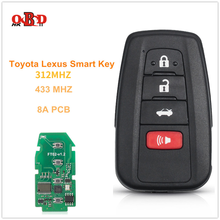 Lonsdor-chave remota inteligente para carro, 312/433mhz, 4 botões, placa de circuito impresso 8a 2024 - compre barato