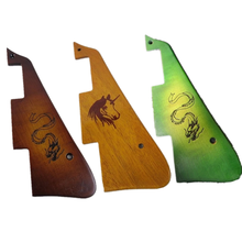 Guitarra de madera sólida hecha a mano, pickguard de arce #2493, 1 Uds. 2024 - compra barato