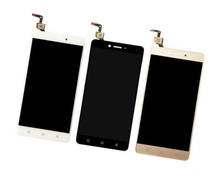 5.5"For Lenovo K6 Note K53a48 Touch Screen Digitizer LCD Display Assembly Black/white/gold Color Free Shipping 2024 - buy cheap