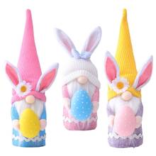 Easter Eggs Bunny Faceless Doll Gnome Handmade Swedish Tomte Rabbit Plush Toys Ornaments Spring Gifts Holiday Home Party Kids 2024 - buy cheap