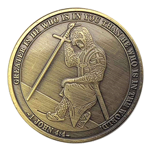 Capacete protetor bronze armadura americana guerreiro sorte moeda comemorativa escudo segurador espada lembrança da paz proteção presentes 2024 - compre barato