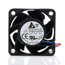 For Delta FFB0412GHN 4028 40mm 4CM DC 12V 0.60A 3-Wire PWM axial Cooling Fan 2024 - buy cheap