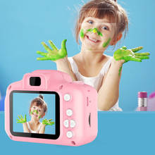 Crianças mini câmera digital bonito 2.0 Polegada foto imagem da câmera 1080p crianças brinquedos presente gravador de vídeo camcorder presente natal 2024 - compre barato