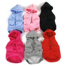Pet Clothes Dog Hoodies Spring Autumn Leisure Sweatshirts For Small Large Dogs Cat Puppy Hooded Sweater 8 COLORS XS-XXXL Z 2024 - buy cheap