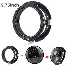 1PC 5 3/4" 5.75 inch Headlight Bracket Mounting Ring Kit Black/Chrome for 5.75”Inch Motorcycle LED Headlight 2024 - buy cheap
