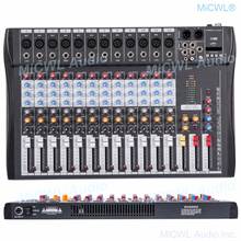 Brand New 12 Channel Audio Mixer Sound Mixing Console with Bluetooth 48V Phantom USB 3-Brand EQ High Quality 2024 - buy cheap