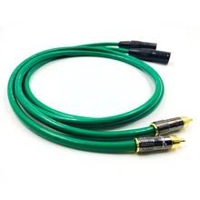 Hifi MCINTOSH  2RCA to 2 XLR Audio Cable Mplifier DVD Player XLR Balanced Interconnect Cable 2024 - buy cheap