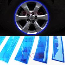 2 Sets Water Proof Wheel Hub Rim Reflective Strips for Toyota Nissan Mazda Mitsubishi Audi VW Hyundai Peugeot Ford Car Accessory 2024 - buy cheap