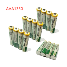 Batería recargable para relojes, ratones, ordenadores, juguetes, etc., AAA1350, 100% mAh, 3A, NI-MH, 1800 V, AAA, novedad de 1,2 2024 - compra barato