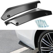 2Pcs Universal Car Rear Bumper Lip Diffuser Splitter Scratch Protector for Mitsubishi ASX/Outlander/Lancer Evolution/Pajero 2024 - compre barato