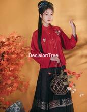 Ropa de baile folclórico de festival tradicional chino, hanfu, disfraz oriental de hada retro vintage para mujeres y niñas, 2021 2024 - compra barato