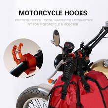 Motorcycle Parts 6 Color Universal Motorcycle Scooter E-Bike Aluminum Alloy Hook Helmet Luggage Storage Strong Motorcycle Hook 2024 - buy cheap