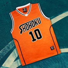 KUROKO'S-uniforme de baloncesto de Anime, uniforme de invitados de uniforme de baloncesto naranja, No basike Kuroko, Escuela Shutoku #10, Takao Kazunari 2024 - compra barato