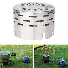 Stainless Steel Tent BBQ Infrared Heating Windproof Stove Cover Portable Outdoor Camping Heater Warmer Gas Stove Cover 2024 - buy cheap