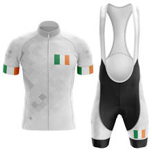 Conjuntos de Ciclismo de Ireland, uniforme de bicicleta, Conjunto de Jersey de Ciclismo de verano, camisetas de bicicleta de carretera, ropa de ciclismo de montaña transpirable 2024 - compra barato