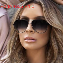 Gafas de lectura bifocales cuadradas de gran tamaño para mujer, lentes graduadas para presbicia, dioptrías para hipermetropía, 2020 a 1,0, NX, 4,0 2024 - compra barato