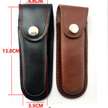 Fold Knife Tool Flashlight Belt Loop Case Holder Leather Sheath Holster Pouch Bag Pocket Hunt Camp Outdoor Carry Multi Gear 2024 - buy cheap