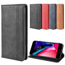 Luxury Retro Slim Leather Flip Cover for Apple iPhone SE 2020 Case Wallet Card Stand Magnetic Book Cover for iPhone SE 2020 Case 2024 - buy cheap