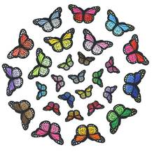 27pcs Butterflies Series For Clothes Iron on Embroidered Patches For Hat Jeans Sticker Sew-on DIY Patch Applique Badge Wholesale 2024 - buy cheap