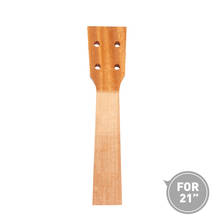 Ukulele soprano de pescoço em mogno, sapele folheado, pescoço para ukelele de 21 ''uke, partes de guitarra havaí, faça você mesmo 2024 - compre barato