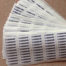 Pegatinas de código QR de dos dimensiones, 1000 Uds., 25x6mm, 2d, números de serie dinámicos, etiqueta de sello de embalaje de identificación del producto 2024 - compra barato
