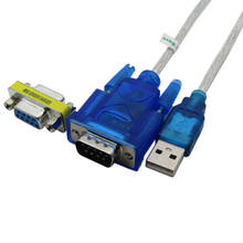 USB к VGA поддерживает Windows 8 USB к RS232 кабель и DB9 9pin последовательный w/Женский адаптер без CD 2024 - купить недорого