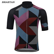 dropshipping 2020 cycling jersey men short sleeve bike clothing cycling wear jersey bicycle clothes braetan 2024 - buy cheap