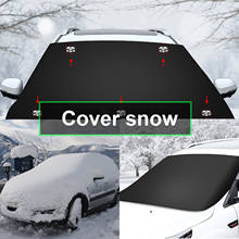 Cubierta de parasol magnético para coche, Protector Universal para parabrisas, nieve, polvo, para invierno 2024 - compra barato