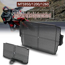 FOR DUCATI Multistrada 1200 950 1260 MTS1200 MTS950 2015-2019 Motorcycle Radiator Grille Cover Guard Stainless Steel Protection 2024 - buy cheap
