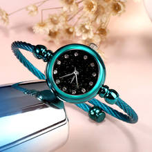Senhoras relógio de pulso de quartzo moda mujer feminino relogio pulseira feminina relógios de luxo vestido aço inoxidável relógio saati 2024 - compre barato