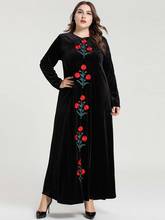 Velvet Dubai Abaya Turkey Islamic Clothing Arabic Hijab Muslim Dress Caftan Kaftans Tesettur Elbise Robe Musulmane Longue 2024 - buy cheap