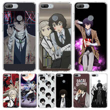 Capa de celular para huawei, anime japonês, bungou, stray, dazai ostamanho 10, 9, 20, 7a, 7x, 8a, 8s, 8x, 9x lite pro, y5, y6, y7, y9s, 2019, 10i e 2 2024 - compre barato