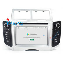 Radio con GPS para coche, reproductor Multimedia con Android, audio, MP3, unidad principal, pantalla HD, para Toyota Yaris 2005-2011 2024 - compra barato