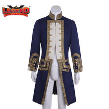 Lenda cosplay george washington jaqueta superior século 18th royal uniforme militar tailcoat regency traje wh001 2024 - compre barato