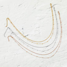 Gargantilla de serpiente elegante de acero inoxidable, cadena de doble capa, regalo para el día de la madre, 10 unids/lote 2024 - compra barato