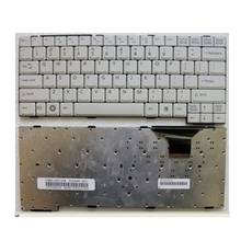Gzeele-novo teclado para laptop, inglês branco, para fujitsu, e8110, s710, s8225, s8240, s8250, s8230, th700, th731 2024 - compre barato