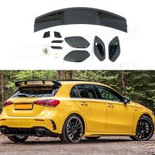 Carbon Fiber Rear Roof Spoiler For Mercedes Benz A Class W177 A220 A250 A35 Hatchback Spoiler 2019 2020 ABS Glossy Black Wings 2024 - buy cheap