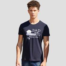 Camiseta de algodão de manga curta, camiseta estampada engraçada com o pescoço o, tamanho grande, verão, novo 2024 - compre barato