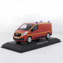 Diecast 1/43 Rescue Alloy Trafic Police Car Model Metal Van Rescue Vehicle Collectible Gifts Souvenir Toys for Boys Red 2024 - buy cheap