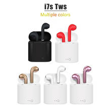 Auriculares TWS i7s con Bluetooth, cascos de música para negocios, Auriculares deportivos, auriculares inalámbricos adecuados para teléfono inteligente 2024 - compra barato