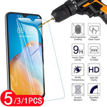 5-1Pcs 9H tempered glass for Huawei p smart plus 2018 pro 2019 Z S 2020 2021 phone screen protector on the glass protective film 2024 - buy cheap