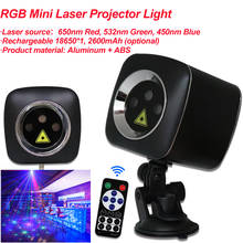 32 Patterns Mini RGB Stage Lights Voice Control Music Led Disco Light Party DJ Show Laser Projector Lights DMX 512 Controller 2024 - buy cheap