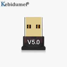 Kebidumei-Mini Dongle USB BT 5,0, adaptador inalámbrico USB, transmisor Bluetooth 5,0, receptor de música, adaptador Bluetooth para ordenador y PC 2024 - compra barato