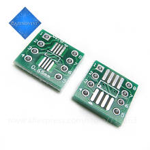 20pcs/lot TSSOP8 SSOP8 SOP-8 to DIP8 PCB Transfer Board DIP Pin Board Pitch Adapter In Stock 2024 - compre barato
