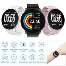 Reloj inteligente 2020 para hombres y mujeres, rastreador deportivo de actividad física, pulso, presión arterial, calorías, Cuenta de pasos, reloj de pulsera Bluetooth 2024 - compra barato