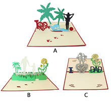 Behogar Fathers Day поблагодарить вас карты изысканный 3D всплывающее поздравительные благословение праздник для отца, матери, дочери и сына на День Благодарения, подарок на день рождения поставки 2024 - купить недорого