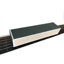 Barra niveladora de trastes de guitarra, herramienta de nivelación de Luthier, con Protector de diapasón de acero inoxidable 2024 - compra barato