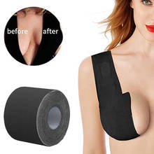 Sujetador Invisible de realce de pecho para mujer, 1 rollo de 20M, cinta adhesiva para Realce de pecho, Bralette Sexy 2024 - compra barato